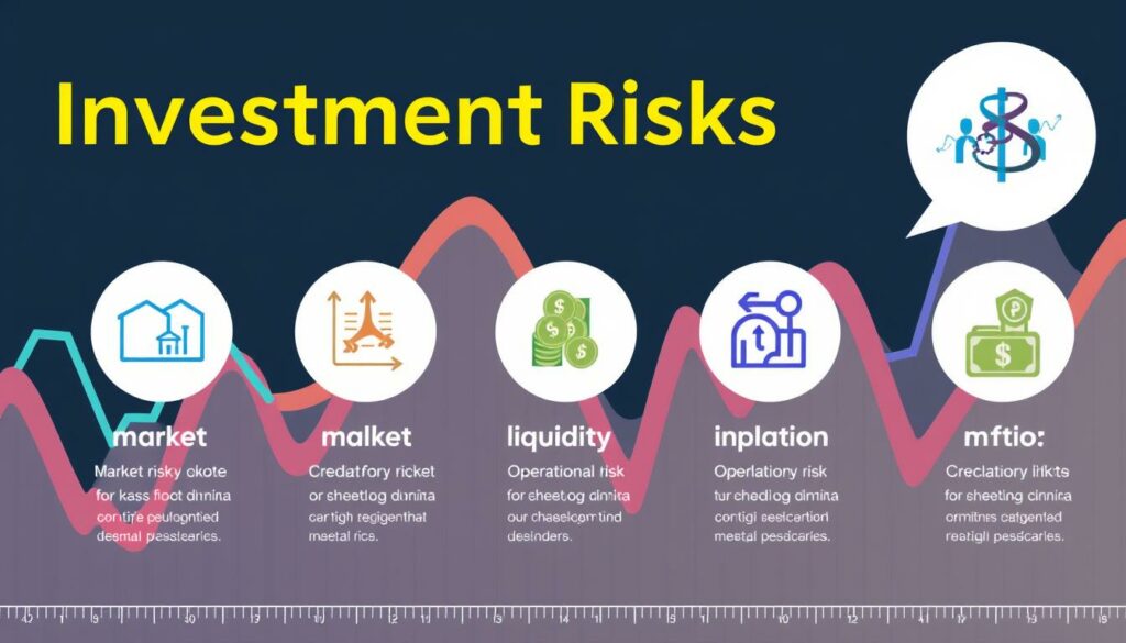 tipos de risco de investimento